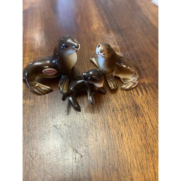 Vintage bone China seal lot of 3 - Picture 2 of 3